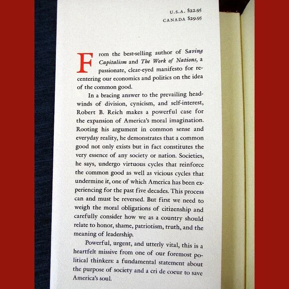 Book: The Common Good by Robert Reich - Picture 8 of 12